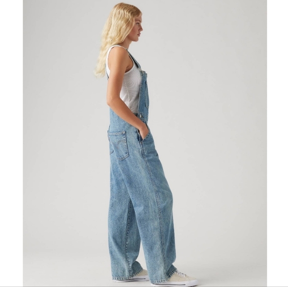 Levis Baggy Premium Vintage Womens Overalls NWT - Picture 4 of 10